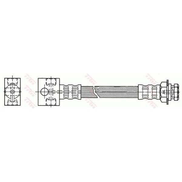 TRW PHA389 Bremsschlauch