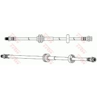 TRW PHB636 Bremsschlauch