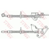 TRW PHD583 Bremsschlauch