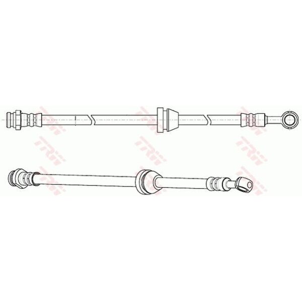 TRW PHD947 Bremsschlauch