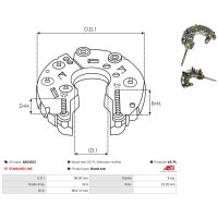 AS-PL ARC6023 Gleichrichter, Generator
