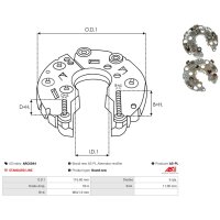 AS-PL ARC6044 Gleichrichter, Generator