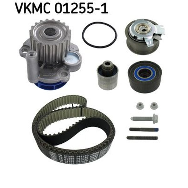 SKF VKMC 01255-1 Wasserpumpe + Zahnriemensatz