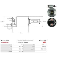 AS-PL SS0009 Magnetschalter, Starter