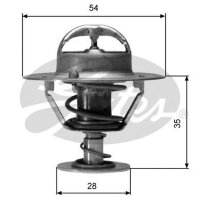 GATES TH04282G1 Thermostat, Kühlmittel