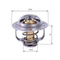 GATES TH42589G1 Thermostat, Kühlmittel