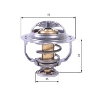 GATES TH42895G1 Thermostat, Kühlmittel