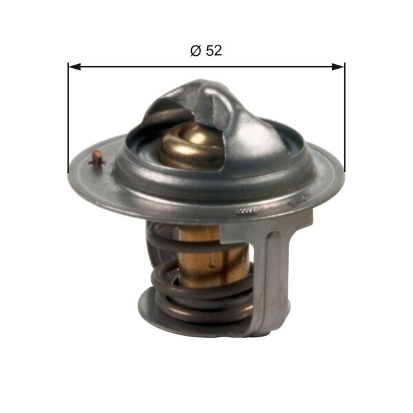 GATES TH47188G1 Thermostat, Kühlmittel