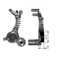 GATES T38406 Riemenspanner, Keilrippenriemen