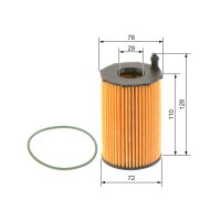 BOSCH F 026 407 122 Ölfilter