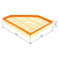 BOSCH F 026 400 119 Luftfilter