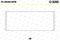 GLYCO 71-3930 STD Pleuellagerschale