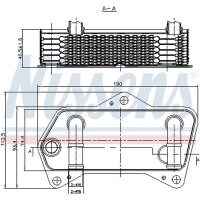 NISSENS 90653 Ölkühler, Automatikgetriebe