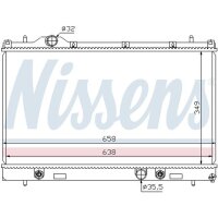 NISSENS 69209 Kühler, Motorkühlung