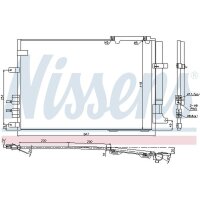 NISSENS 94914 Kondensator, Klimaanlage