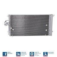 NISSENS 94667 Kondensator, Klimaanlage