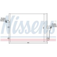 NISSENS 94859 Kondensator, Klimaanlage