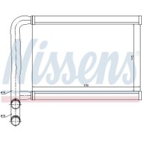 NISSENS 77631 Wärmetauscher, Innenraumheizung