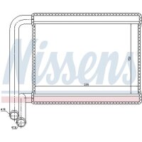 NISSENS 77527 Wärmetauscher, Innenraumheizung