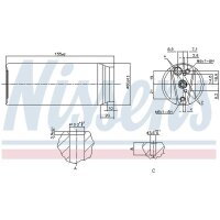 NISSENS 95063 Trockner, Klimaanlage