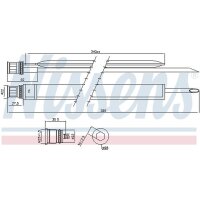 NISSENS 95465 Trockner, Klimaanlage