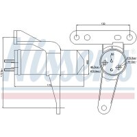 NISSENS 95470 Trockner, Klimaanlage
