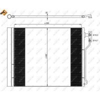 NRF 35971 Kondensator, Klimaanlage