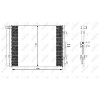 NRF 35984 Kondensator, Klimaanlage