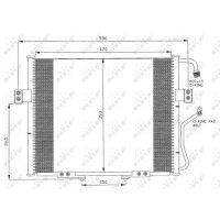 NRF 35399 Kondensator, Klimaanlage