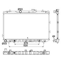 NRF 53162 Kühler, Motorkühlung