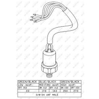 NRF 38918 Druckschalter, Klimaanlage
