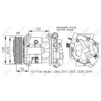 NRF 32239 Kompressor, Klimaanlage