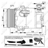 NRF 32428 Kompressor, Klimaanlage