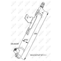 NRF 33305 Trockner, Klimaanlage