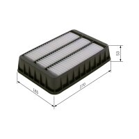 BOSCH F 026 400 200 Luftfilter