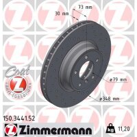 ZIMMERMANN 150.3441.52 Bremsscheibe