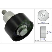 Schaeffler INA 532 0753 10 Umlenk-/Führungsrolle,...