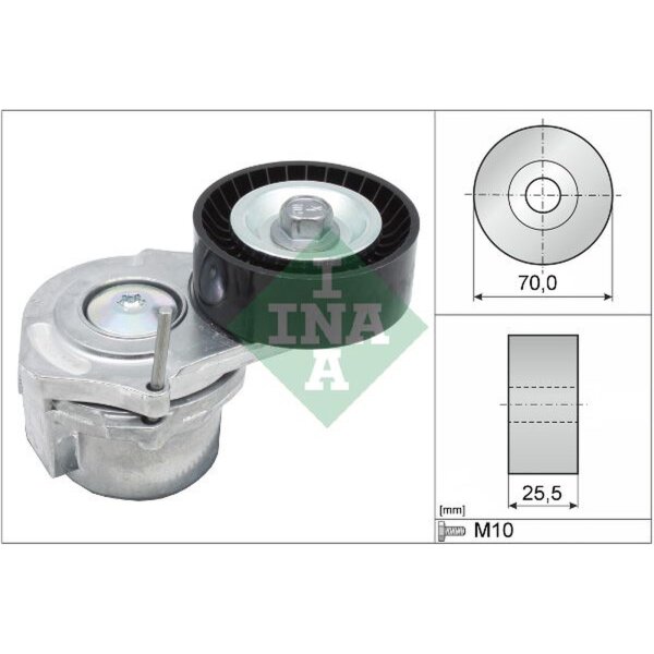 Schaeffler INA 534 0438 10 Riemenspanner, Keilrippenriemen