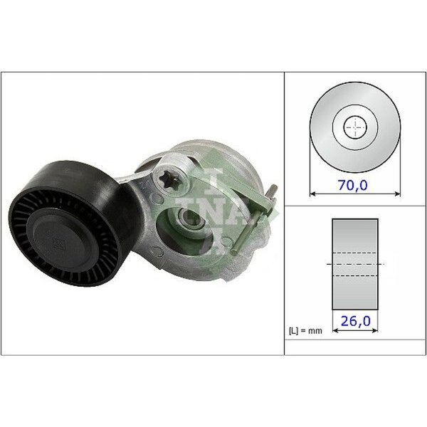 Schaeffler INA 534 0470 10 Riemenspanner, Keilrippenriemen