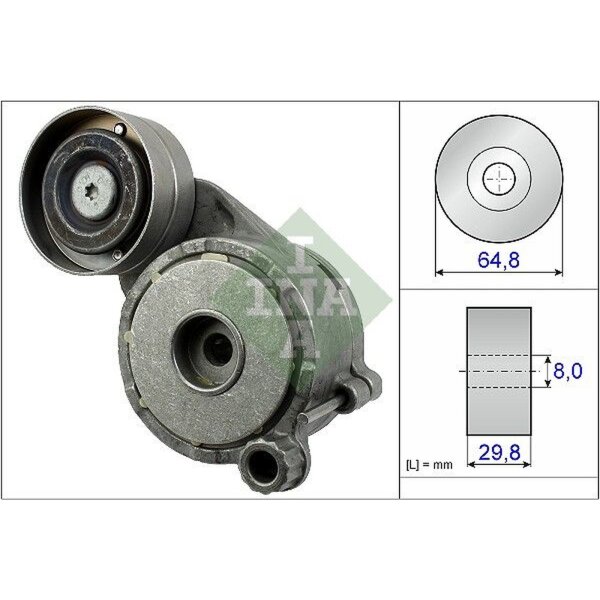 Schaeffler INA 534 0506 10 Riemenspanner, Keilrippenriemen