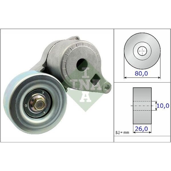 Schaeffler INA 534 0509 10 Riemenspanner, Keilrippenriemen
