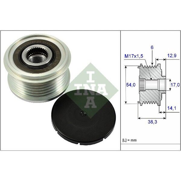 Schaeffler INA 535 0264 10 Generatorfreilauf