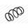 Spiralfeder LESJÖFORS 4008448 Vorderachse Schraubenfeder - 1 Stück