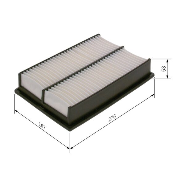 BOSCH F 026 400 129 Luftfilter