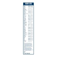 Wischblatt Bosch 3 397 004 592 600mm Twin Spoiler - 1 Stück