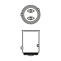 BOSCH 1 987 302 215 Glühlampe, Bremsleuchte