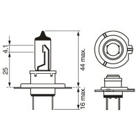 BOSCH 1 987 302 471 Glühlampe, Fernscheinwerfer