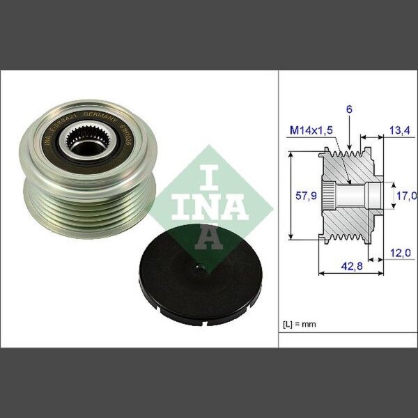Schaeffler INA 535 0240 10 Generatorfreilauf