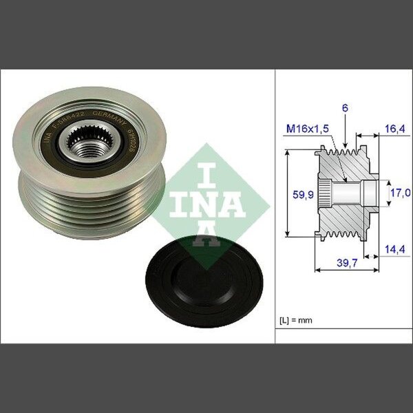 Schaeffler INA 535 0241 10 Generatorfreilauf