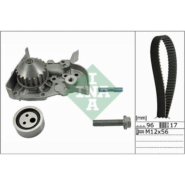 Schaeffler INA 530 0191 30 Wasserpumpe + Zahnriemensatz